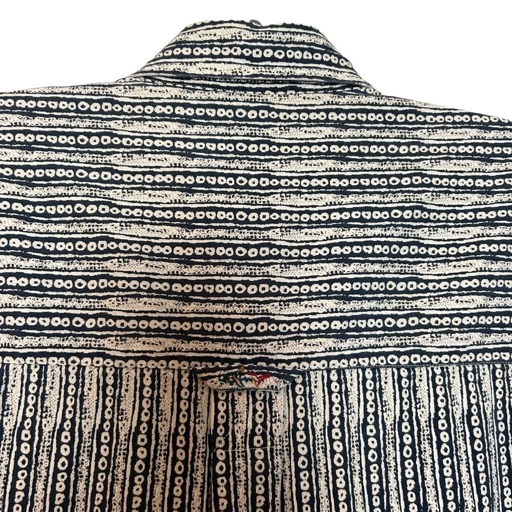 Greg Norman Collection Full Button Down Short Sleeve Shirt Sz. M - Picture 8 of 13